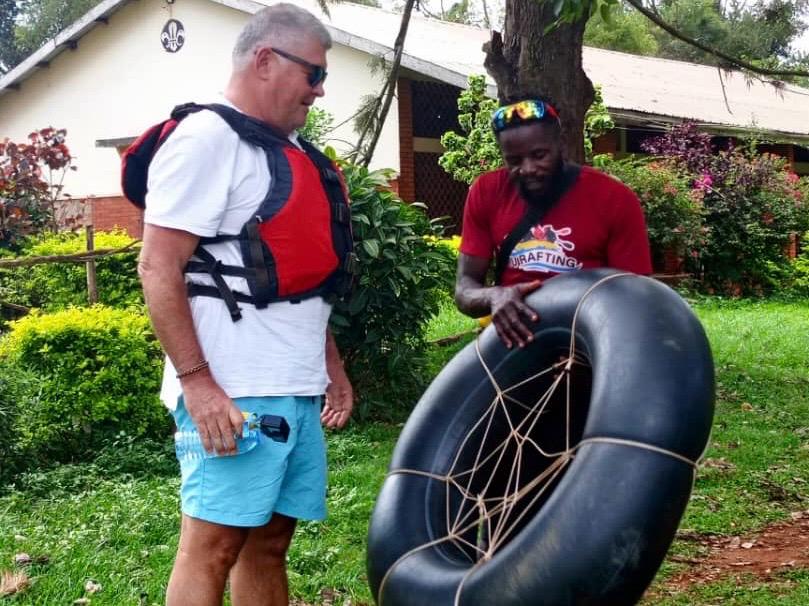 Tubing at the Nile jinja