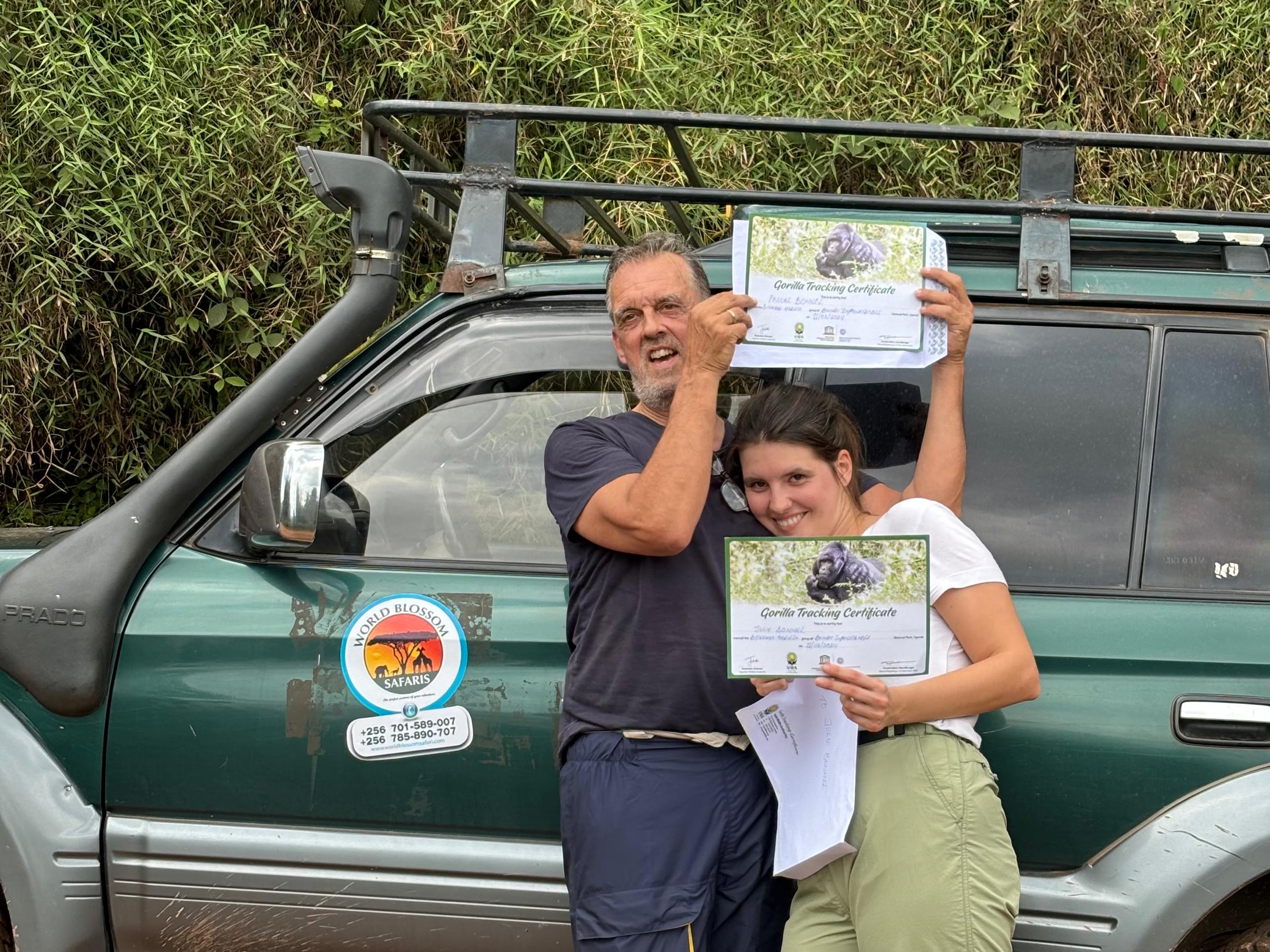 After Gorilla trekking